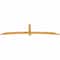 Ekena Millwork Bellingham Rough Sawn Timber Gable Bracket, Western Red Cedar, 108"W x 27"H x 2"D x 4"F, 6/12 Pitch GBW108X27X0204BEL00RWR - alternate 5